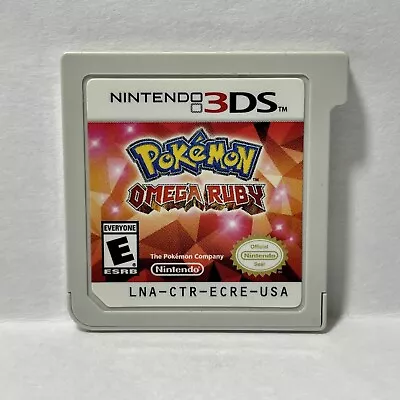 Nintendo 3ds Pokemon Omega Ruby Game Cartridge Only. Authentic. Free Shipping! • $39.97