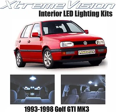 XtremeVision Interior LED For Volkswagen Golf GTI MK3 1993-1998 (9 Pieces)... • $9.99