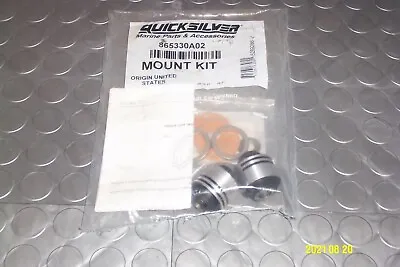 Mercury Mercruiser Quicksilver Bellhousing Rear Engine Mount Kit 865330a02 Pair • $142.95