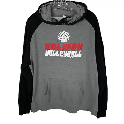 Independent Label Women's Volleyball Hooded Sweatshirt XLarge 2 Tone Long Sleeve • $13.87