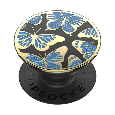 $26.95 • Buy PopSockets PopGrip Phone Grip Stand Mount Holder Swap - Enamel Mariposa