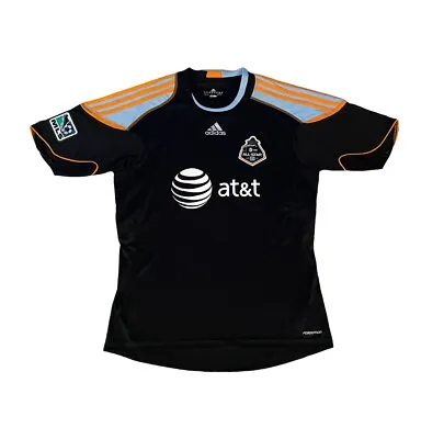 Adidas 2010 All Star MLS Formotion Soccer Jersey Black Blue Men’s Size Large • $42.20