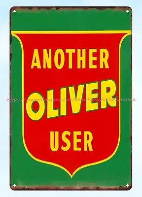 Where To Get Tin Plaque Home Decor Oliver Tractor Metal Tin Sign • $18.89