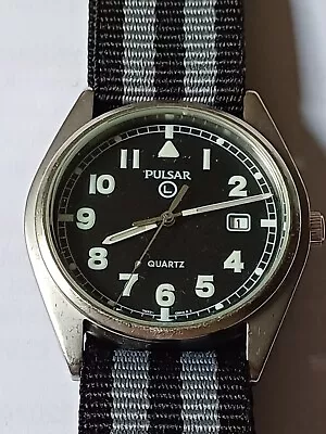 Pulsar G10 Military General Service Issue Watch Ref P13873/02 Dated 2002 • $63.47