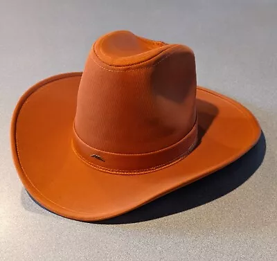 Vtg 70s Rust Color Cowboy Hat LG 7.25 American Horse Show VVery Good Cond Nice! • $30