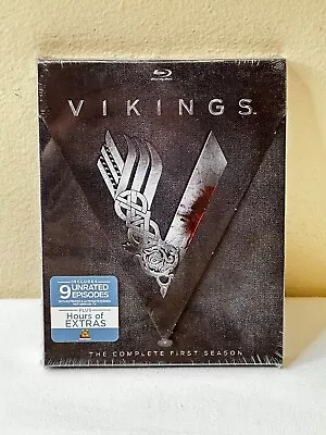 Vikings The Complete First Season Blu Ray 3 Disc Set New Sealed • $18.99