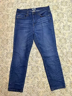 Mudd Slim Leg Womens Jeans Designer Blue Sz. 13 Ladies Casual Denim Pants Cute • $13.46