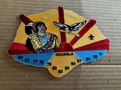 Osceola Lodge 564 Golden Quest Jacket Patch Sw • $6.95