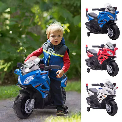 £46.99 • Buy Kids 6V Electric Pedal Motorcycle Ride-On Toy Battery 18-36 Months