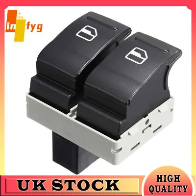 Driver Side Window Electric Double Switch Control For VW Transporter T5 7E0 959 • £8.97