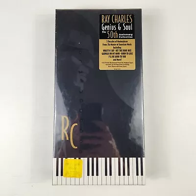 Ray Charles Genius & Soul The 50th Anniversary Collection 5CD Box Set Sealed New • $39.99