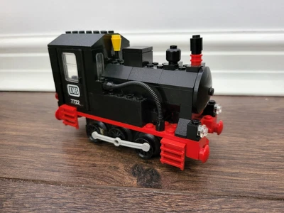 £95 • Buy Vintage LEGO 7722 Steam 12volt Train With Large Track Layout (train Incomplete)