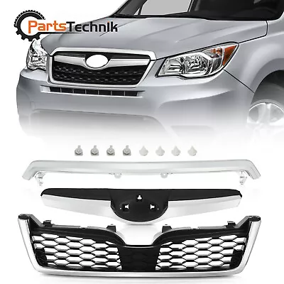 For 2014-2018 Subaru Forester Front Chrome Factory OE Style Grille Grill 3PCS • $48.99