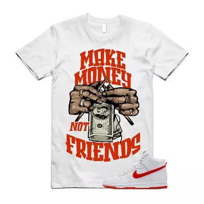 MM T Shirt To Match N Dunk High Low Picante Red White • $26.99