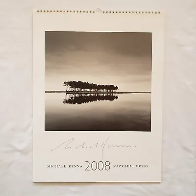 Michael Kenna Photography 2008 Nazraeli Press Calendar Cover SIGNED 17¾  X 13½   • $250.85