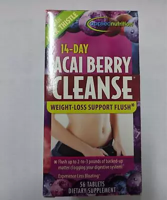 3 PACK Applied Nutrition 14-Day Acai Berry Cleanse 56 Count • $39.99