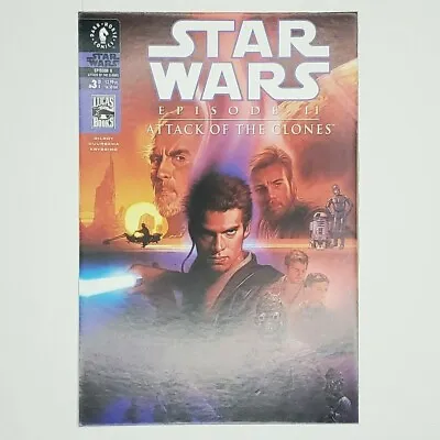 $5 • Buy Attack Of The Clones Postcard Art Of Star Wars Comics Anakin Skywalker Kenobi