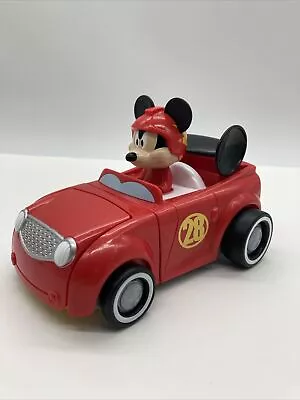 Disney Mickey Mouse Roadster Racers Transforming Hot Rod Lights/Sound 2016 • $14.45