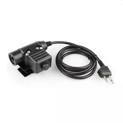 U94 PTT Cable Plug For Midland Z Tactical Headset PPT For Bowman Elite II HD01 • $21.54