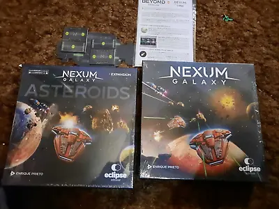 New In Shrink NIS - Eclipse Games Nexum Galaxy + Asteroids Expansion + Beyond KS • $69.99