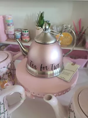 Tea Pot Stainless Steel & Pink Nobili-Tea Infuser Kettle 1 Mini • $28