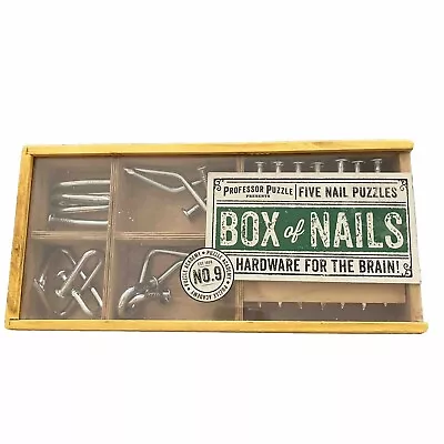Professor Puzzle Box Of Nails • $10.99