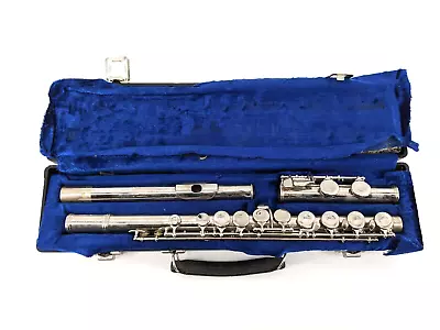 Gemeinhardt Of Elkhart IND 2NP Silver Flute W/ Case • $49.99