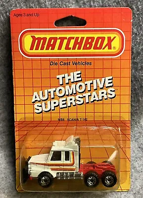 1986 Matchbox Scania T-142 #8 • $6.75
