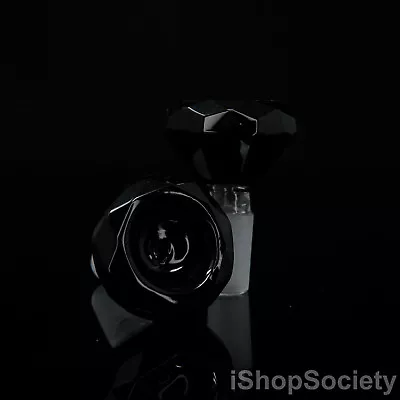 $10.99 • Buy 2.5  Black Diamond Slide Bowl 14mm Water Pipe Hookah Head Piece Thick Glass Bowl