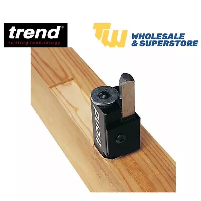 £21.99 • Buy Trend C/Chisel Corner Chisel HSS For Hinge & Lock Jig, Square, 70mm Black Door
