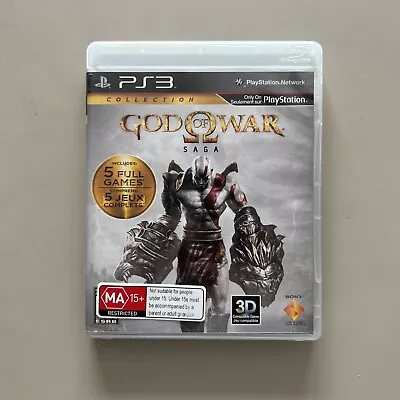 God Of War Saga - PS3 Sony Playstation 3 - Good Condition • $110