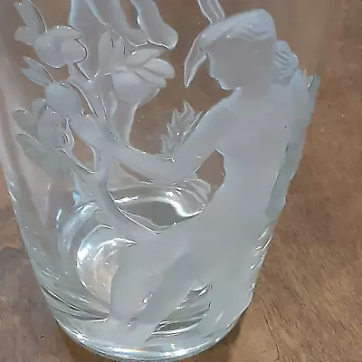 Verlys - Hand Blown Glass Vase - (Signed) • $199.99