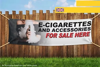 $91.30 • Buy E-Cig And Accessories Sold Here Vape Woman Heavy Duty PVC Banner Sign 3608