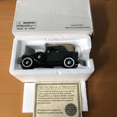 National Motor Museum Mint 1/32 Scale SS-T5350 - 1932 Ford Convertible Sedan • £10