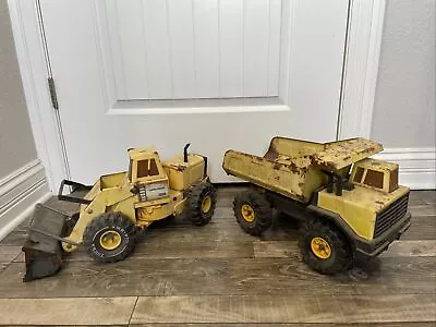 Vintage Tonka Turbo Diesel Front End Loader Dump Truck XMB 975 • $29.99