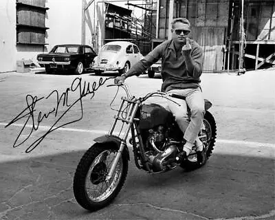 REPRINT - STEVE MCQUEEN Number One Autographed Signed 8 X 10 Photo Poster RP • $6.99