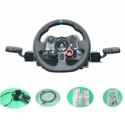 For Logitech G25 G27 G29/Thrustmaster T300RS Steering Wheel Simulator Refit Kits • £112.31