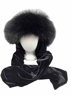 Vintage Kyi Kyi  Black Trimmed Hat - Mongolian Hat • $34.99