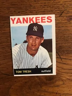 Tom Tresh 1964 Topps Baseball Card • $1.25