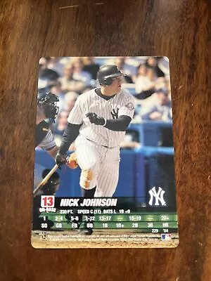 2004 MLB Showdown Nick Johnson Base Set Card #229 Yankees • $6.95