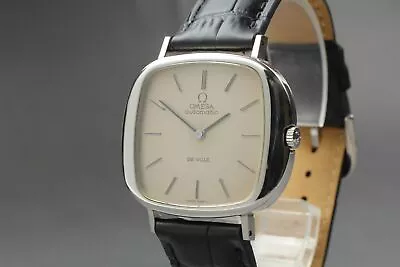 【EXC+5】 Vintage Omega Deville TV Screen Silver Automatic Men's Watch From... • $914.98