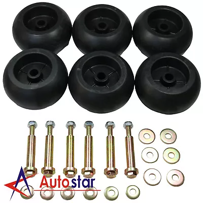 (6) Deck Wheel Kit For Exmark Viking Lazer Z Toro Groundsmaster Zero Turn Mower • $45.97