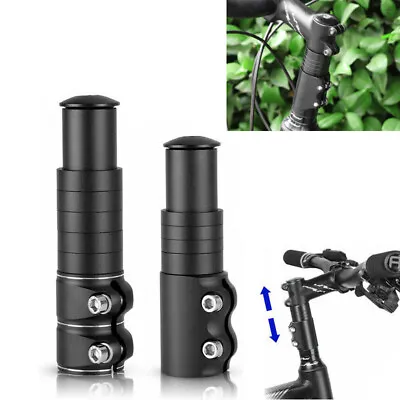 Mountain Bike Handlebar Front Fork Stem Riser Extender Extension Head Up Adaptor • $9.55