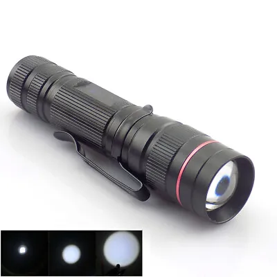 Powerful Small Led Flashlight Mini Linternas Torch AA Battery Pocket Penlight • $3.99