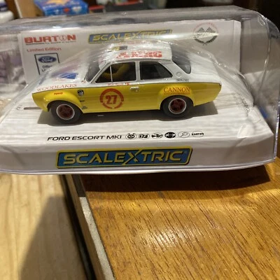 Scalextric C4295 Ford Escort Mk1 Burton Power Martin Reynolds #27 MB L/ Edition • $160