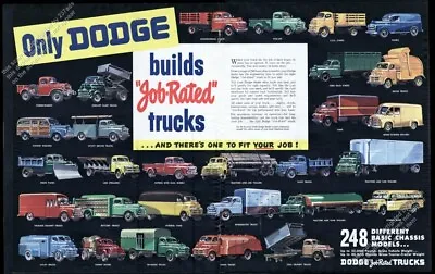 1949 Dodge Power Wagon Pickup Truck Cement Mixer 29 Truck Model Vintage Print Ad • $9.99