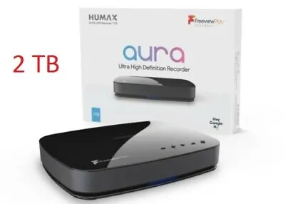 £274.99 • Buy Humax Aura 2TB 4K Freeview Play TV Recorder - Brand New, Sealed, 2 Year Warranty