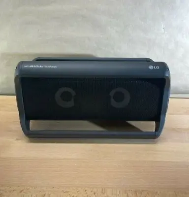 LG PK7 Portable Bluetooth Speaker With Meridian Technology - Black • $139.99
