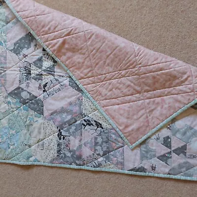 Handmade Patchwork Baby Quilt • £35