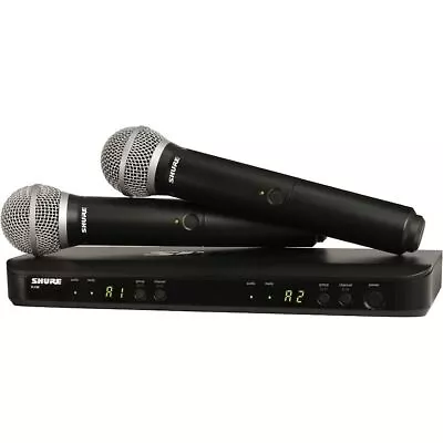 NEW Shure BLX288/PG58 Handheld Wireless Microphone System • $219.99